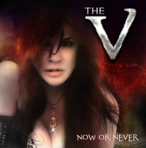Now or Never with Veronica Freeman font cover of album.