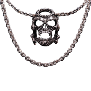 Skull necklace.