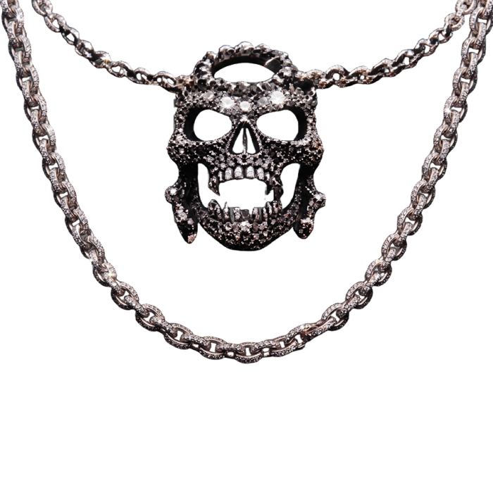 Skull necklace.
